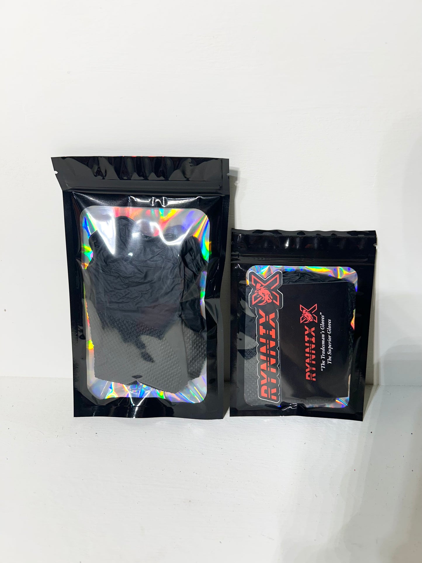 RYNNIX 2- 8mil Diamond Textured Disposable Nitrile Gloves Sample Pack (1 pair) AA