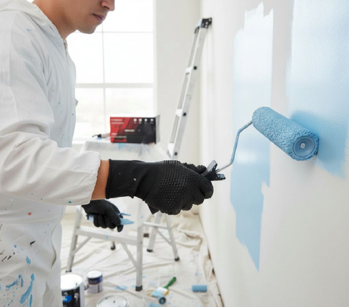 RYNNIX 10,000- 8mil Diamond Textured Disposable Nitrile Gloves (100 Boxes) AB